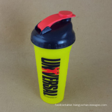 Single Wall Plastic Shaker Bottle with Lid (CL1C-E226-H)